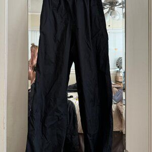 Columbia Titanium Kids Unisex Boy Girl Black Rain Nylon Pants Sz. M